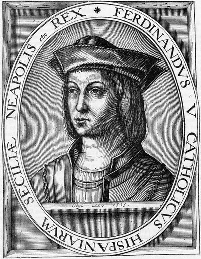 Ferdinand II av Aragon, konge av Spania av Unbekannt