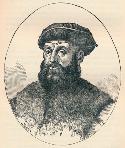Ferdinand Magellan c1480-1521, portugisisk oppdagelsesreisende, 1904 av Unbekannt