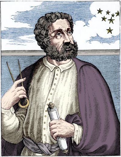 Ferdinand Magellan c1480-c1521, portugisisk navigatør. av Unbekannt
