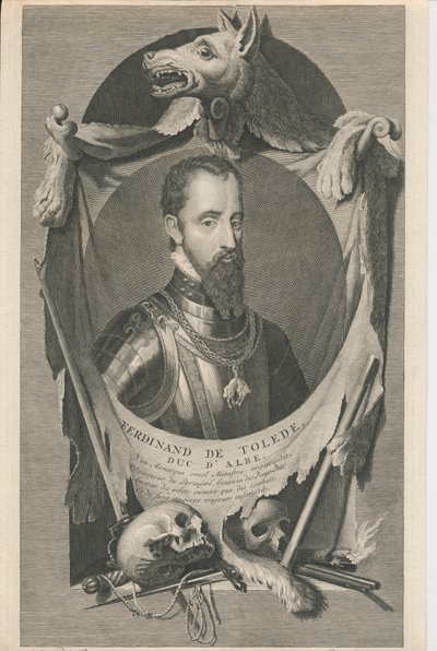 Fernando Alvarez de Toledo 1507-1582 av Unbekannt