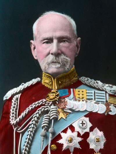 Feltmarskalk Lord Roberts av Kandahar , britisk soldat, sent på 1800- eller begynnelsen av 1900-tallet av Unbekannt