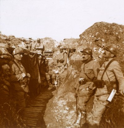 Kampenhet, Ville-sur-Tourbe, Nord-Frankrike, c1914-c1918 av Unbekannt