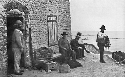 Fishermen, Sheringham, Norfolk, 1912 av Unbekannt