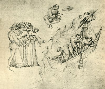 Fiskere, midten av 1400-tallet, 1943. av Unbekannt