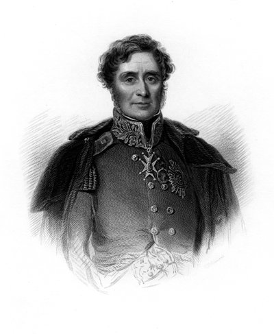 Fitzroy James Henry Somerset, 1. Baron Raglan, engelsk soldat, c1860 av Unbekannt
