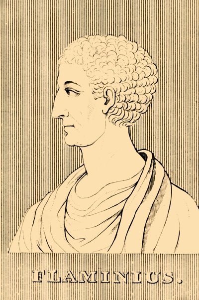 Flaminius, c229-174 f.Kr., 1830. av Unbekannt