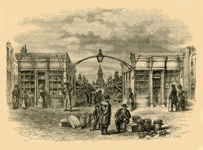 Fleet Market, c1872. av Unbekannt