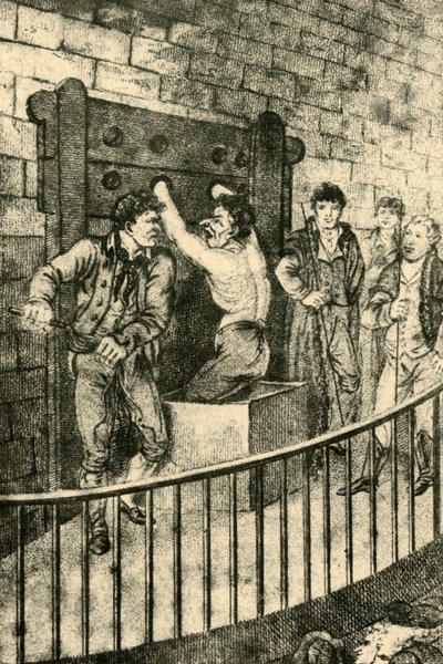 Pisking ved Old Bailey, 1809, 1925. av Unbekannt