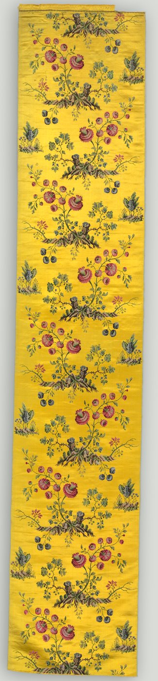 Blomsterpanel, 1800-tallet. av Unbekannt