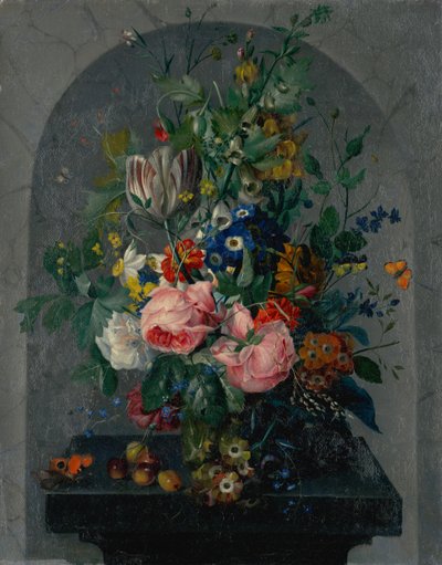 Blomsterstilleben av Unbekannt