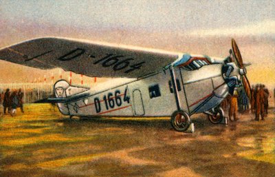 Focke-Wulf A28 Habicht-fly, 1920-tallet, 1932. av Unbekannt