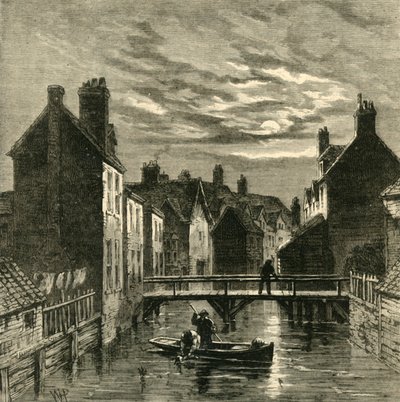 Folly Ditch, Jacobs Island, c1878. av Unbekannt