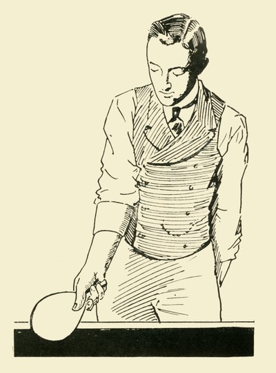 Fore-Hand Half-Volley Upright, 1902. av Unbekannt