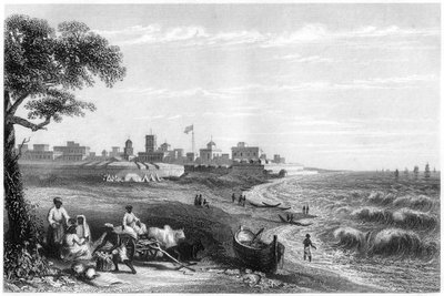 Fort George, Madras, India, c1860 av Unbekannt
