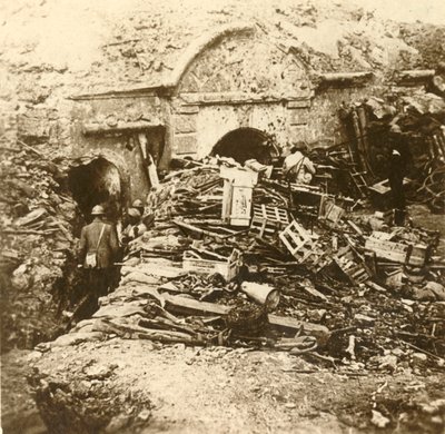Fort of Souville, Verdun, Nord-Frankrike, c1914-c1918 av Unbekannt
