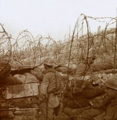 Fosse Froide-graven, Champagne, Nord-Frankrike, c1914-c1918 av Unbekannt