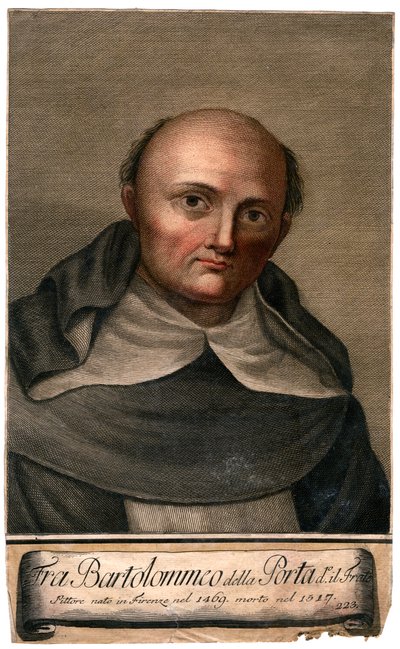 Fra Bartolomeo della Porta, florentinsk renessansekunstner av Unbekannt