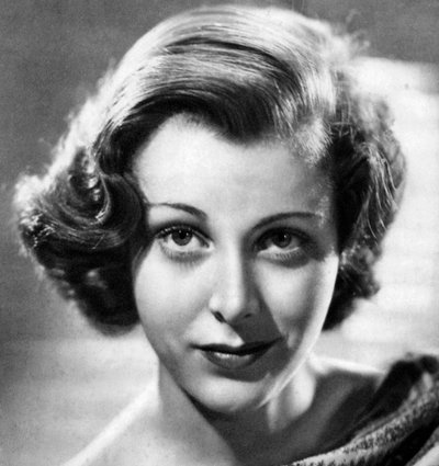 Frances Dee , amerikansk skuespillerinne, 1934-1935 av Unbekannt