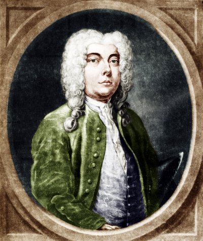 Francesco Bernardi SENESINO - gravering. Italiensk mannlig mezzosopran castrato. 1680-1750. sang i Händels selskap. Laget mange roller i Händels operaer. Kastrert. av Unbekannt