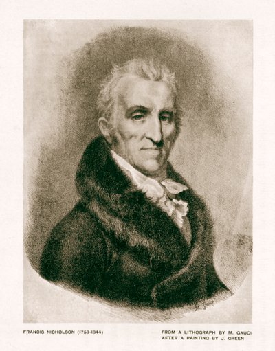 Francis Nicholson 1753-1844, ca 1900. av Unbekannt