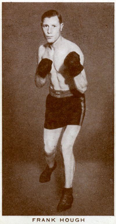 Frank Hough , britisk bokser, 1938 av Unbekannt