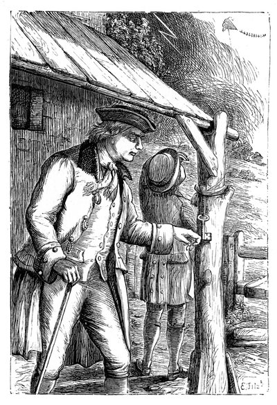 Franklins drageeksperiment, c1752, 1869 av Unbekannt