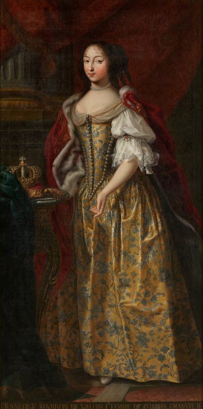 Françoise Madeleine dOrléans 1648-1664, hertuginne av Savoy av Unbekannt