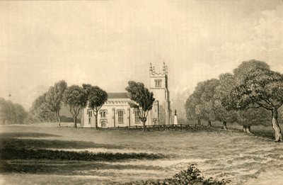 Frant kirke, 1835. av Unbekannt