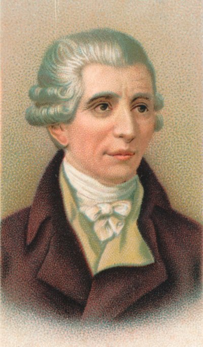 Franz Joseph Haydn 1732-1809, østerriksk komponist, 1911 av Unbekannt