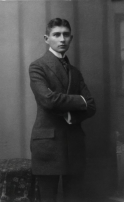 Franz Kafka. Rundt 1906 av Unbekannt