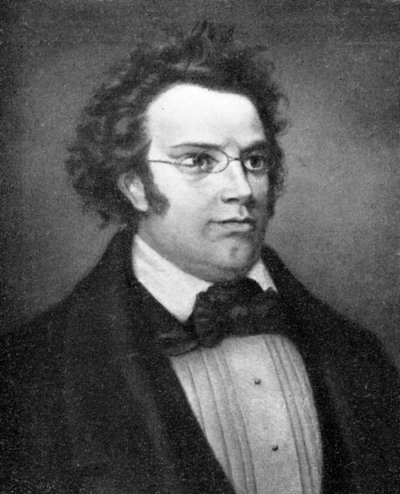 Franz Peter Schubert, 1797-1828, østerriksk komponist, 1909 av Unbekannt