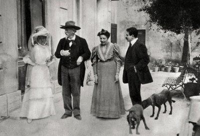 Frederic Mistral , fransk forfatter, 1906 av Unbekannt