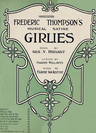 Frederic Thompsons Musical Satire Girlies, 1911. av Unbekannt