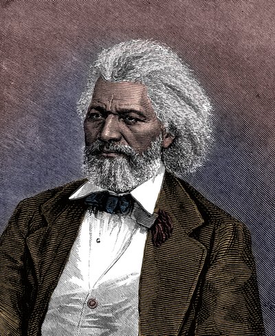 Frederick Douglass 1817-1895, amerikansk diplomat, avskaffelsesmann og forfatter, 1875 av Unbekannt