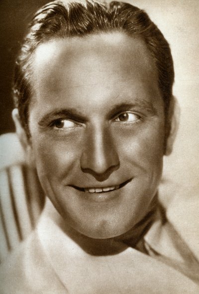 Fredric March , amerikansk skuespiller, 1933 av Unbekannt