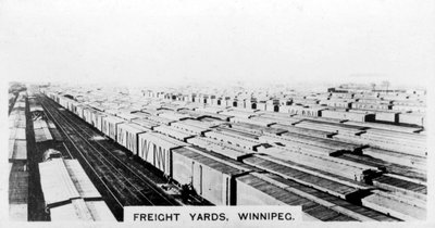 Fraktgårder, Winnipeg, Manitoba, Canada, ca 1920-tallet av Unbekannt