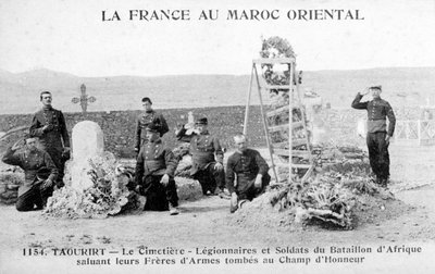 French Foreign Legion kirkegård, Taourirt, Algerie, 1900-tallet av Unbekannt