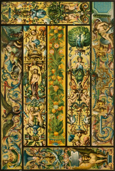 Franske gobelins-tepper fra renessansen, 1898. av Unbekannt