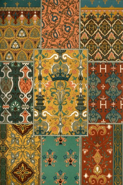 Fransk renessanse teppemaleri, 1898. av Unbekannt