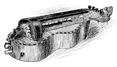 Fransk dreieskiver eller vielle, c1750, 1901 av Unbekannt