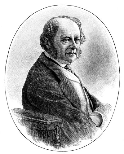 Friedrich Ferdinand Graf von Beust 1809-1886, østerriksk statsmann av Unbekannt