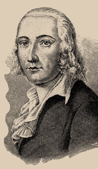 Friedrich Hölderlin 1770-1843. av Unbekannt