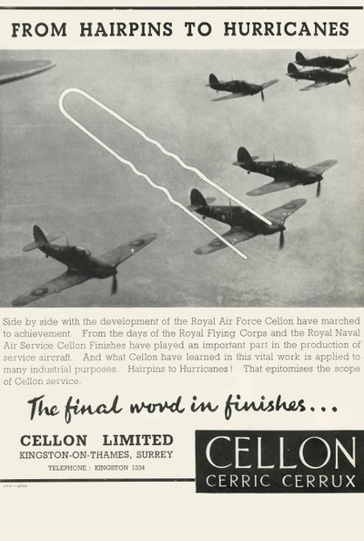 Fra hårnåler til orkaner - Cellon Limited, 1941. av Unbekannt