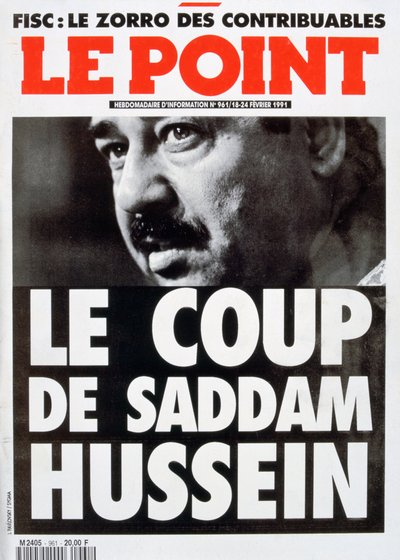Forside av Le Point, februar 1991 av Unbekannt