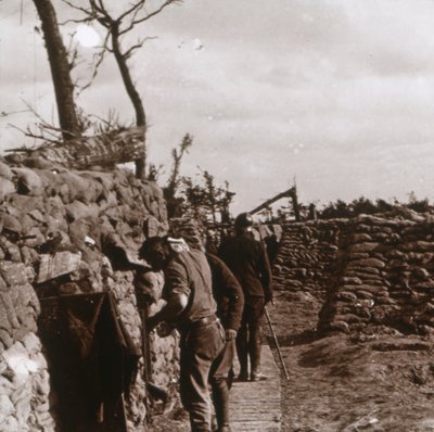 Frontlinje, Diksmuide, Belgia, c1914-c1918 av Unbekannt