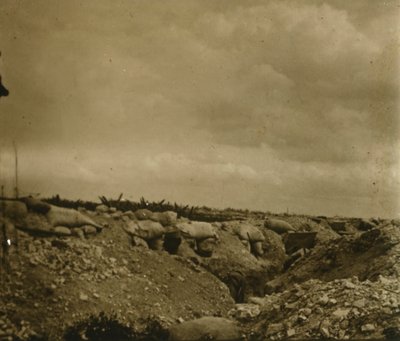 Frontlinje, Jonchery, Nord-Frankrike, c1914-c1918 av Unbekannt