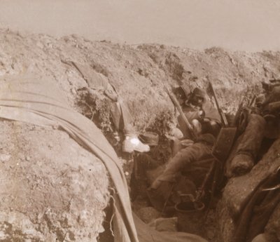 Frontlinjegraver, Beauséjour, Nord-Frankrike, c1914-c1918 av Unbekannt