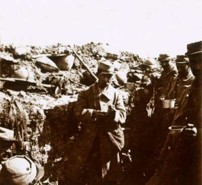 Frontlinjegraver, c1914-c1918 av Unbekannt