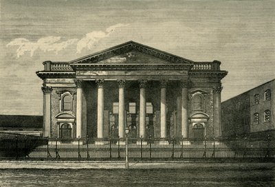 Forsiden av Metropolitan Tabernacle, c1878. av Unbekannt