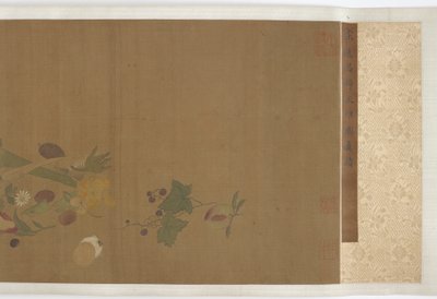 Frukt, grønnsaker, blomster og insekter, Ming-dynastiet, 1368-1644. av Unbekannt